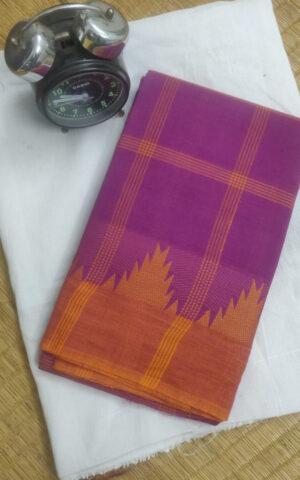 Chettinad Cotton Saree Without Blouse